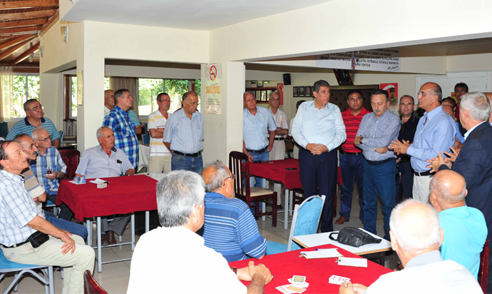 CHP Miting için sokaklarda