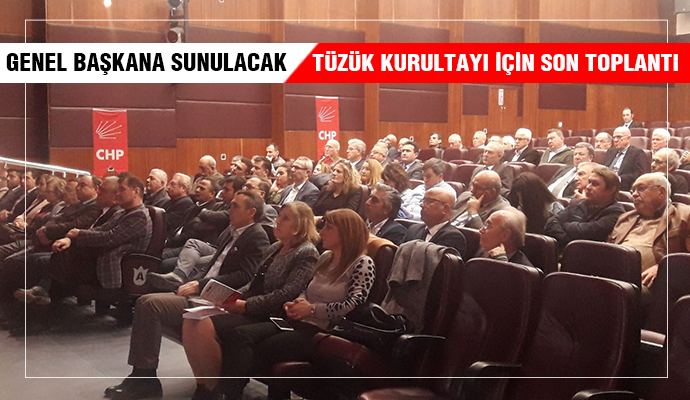 TÜZÜK KOMİSYONU RAPORUNA SON RÖTUŞ