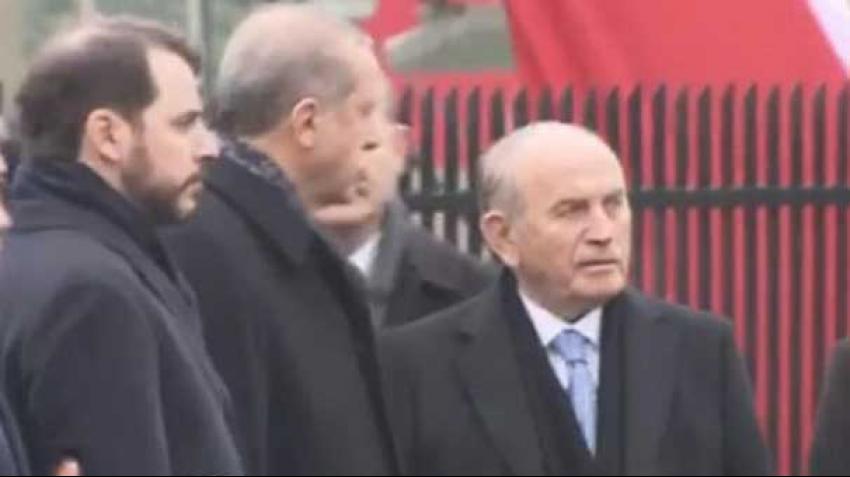 CUMHURBAŞKANI ERDOĞAN ŞEHİTLER TEPESİ'NE GİTTİ