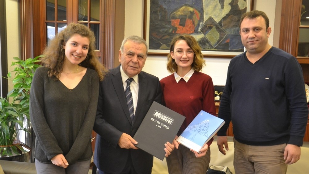 Küçükmenderes Gazetesi’nden Kocaoğlu’na ziyaret
