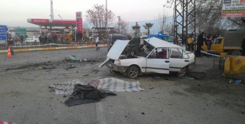 ÖDEMİŞ'TE FECİ KAZA