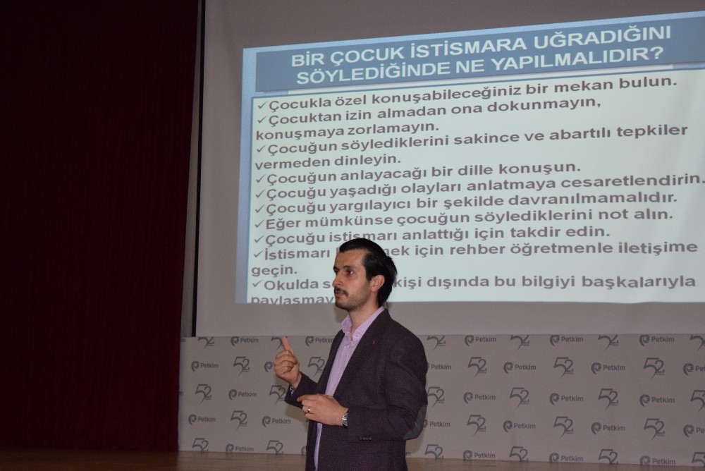 Aliağa’da ’İstismar ve Önlemleri’ konulu seminer