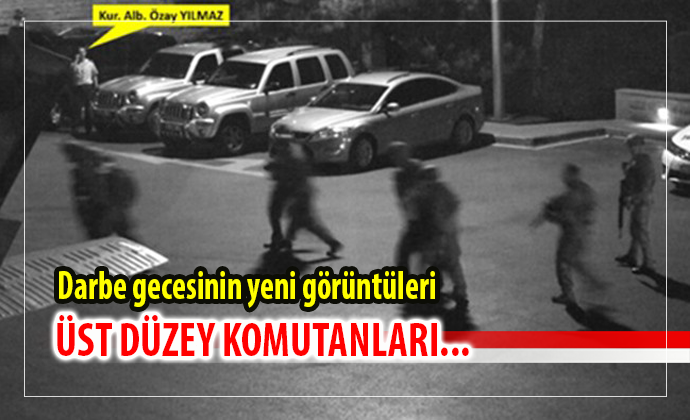 Darbecilerin üst düzey komutanları Akıncı Üssü’ne götürme görüntüleri ortaya çıktı
