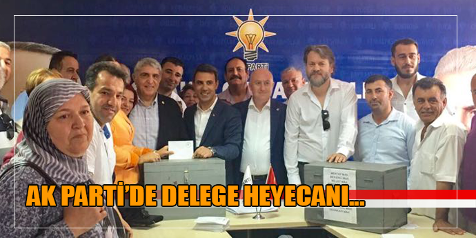 AK PARTİ İZMİR DELEGELERİNİ SEÇİYOR