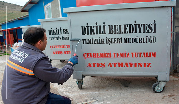 DİKİLİ’DE TASARRUF PROJELERİ ADIM ADIM BÜYÜYOR