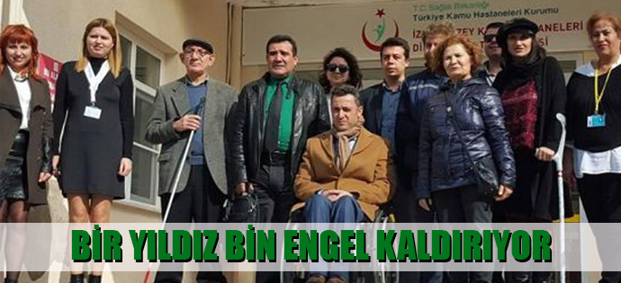 BİR YILDIZ BİN ENGEL KALDIRIYOR!