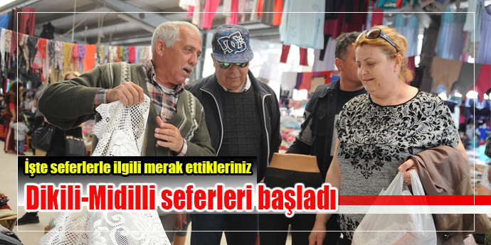 Dikili- Midilli arasında karşılıklı feribot seferleri başladı