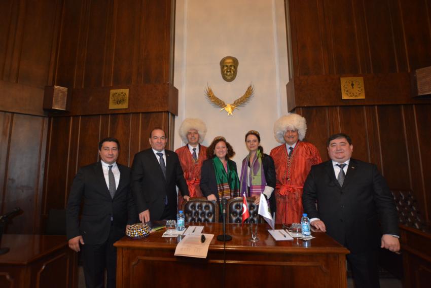TÜRKMENİSTAN'DAN ÖNEMLİ ZİYARET