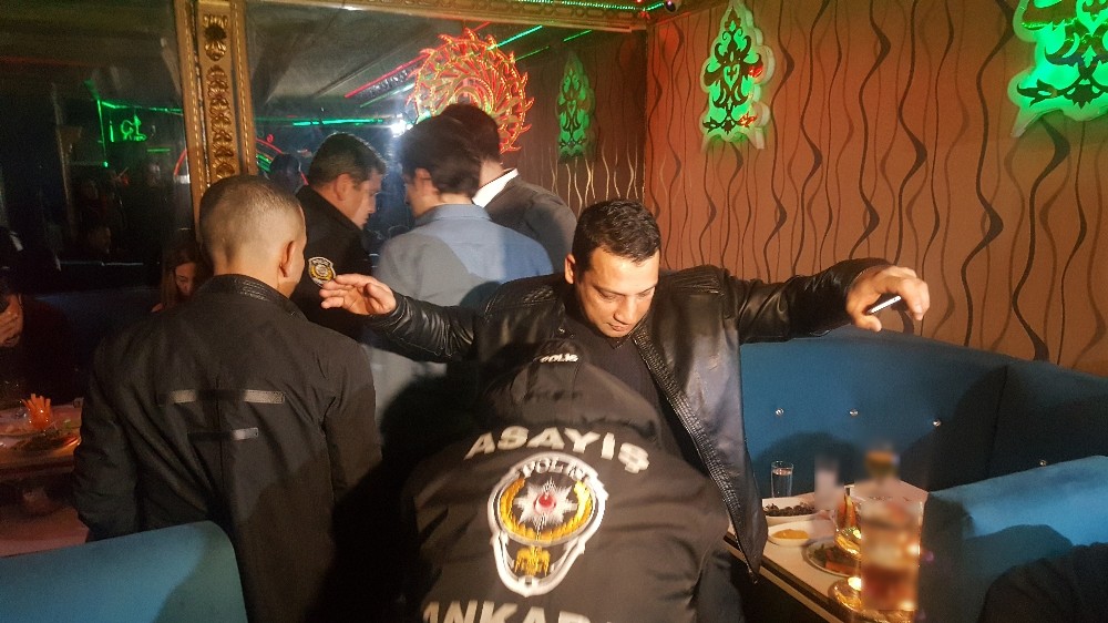 Ankara polisinden eğlence merkezlerine denetim