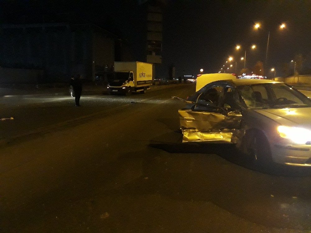 Ankara’da trafik kazası: 2 yaralı