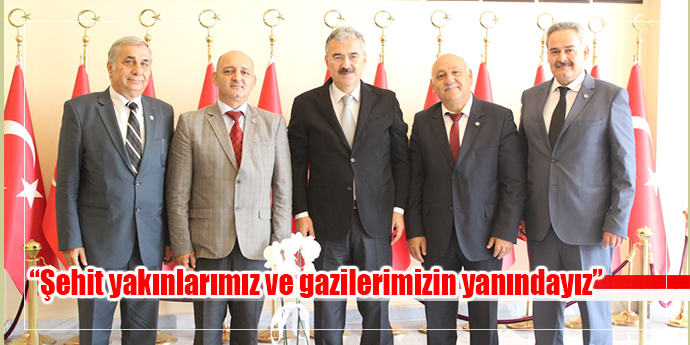 EMŞAV Temsilcileri İzmir Valisi Ayyıldız'ı ziyaret etti