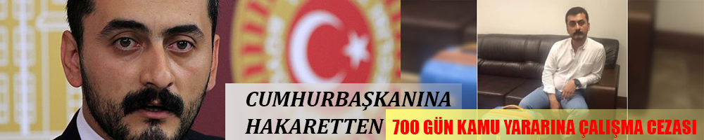 CHP'Lİ ERDEM 700 SAAT KAMU YARARINA ÇALIŞACAK