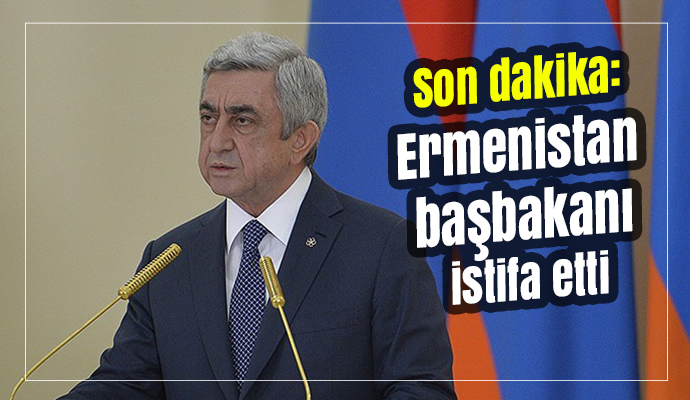 Son dakika: Ermenistan başbakanı istifa etti