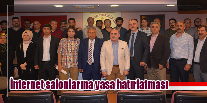 İnternet Salonu Sahipleri Bilgilendirildi