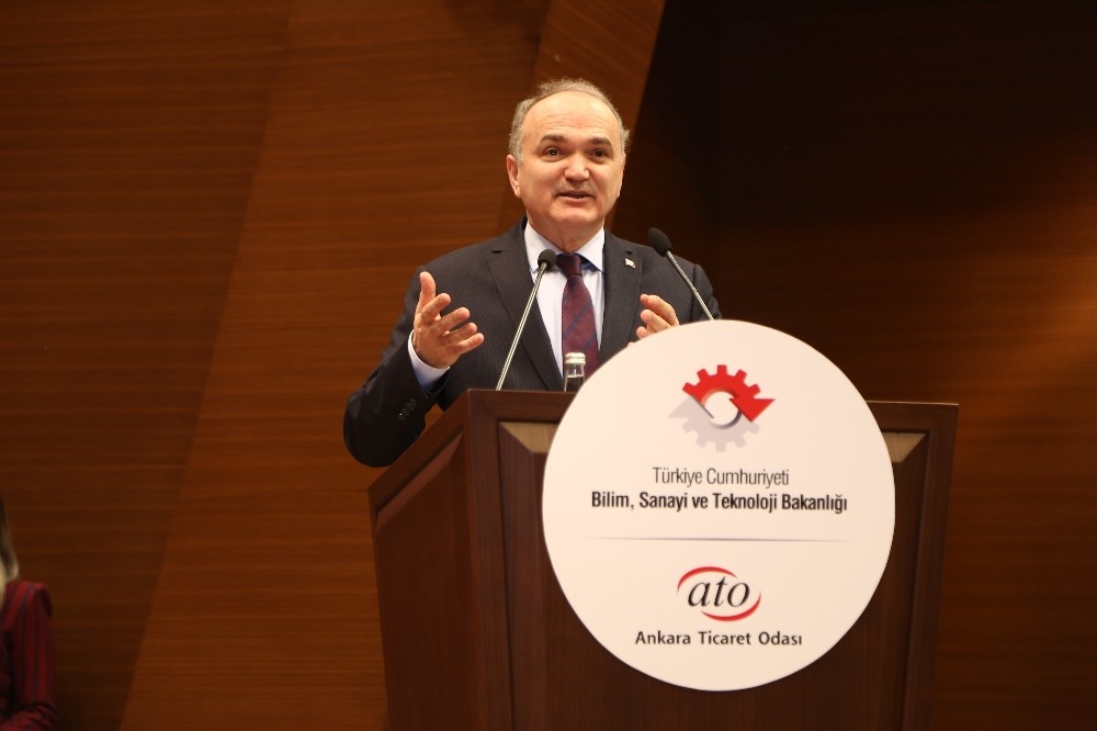Bakan Özlü: “Hedefimiz, yüksek teknolojiye dayalı ürünleri üretmek ve ihraç etmektir”
