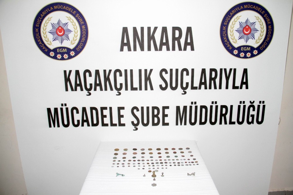 Başkent’te tarihi eser kaçakçılarına darbe