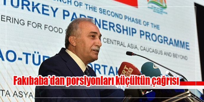 Fakıbaba’dan porsiyonları küçültün çağrısı