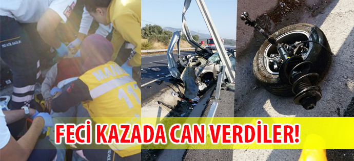 Akhisar’da feci kaza: 2 ölü