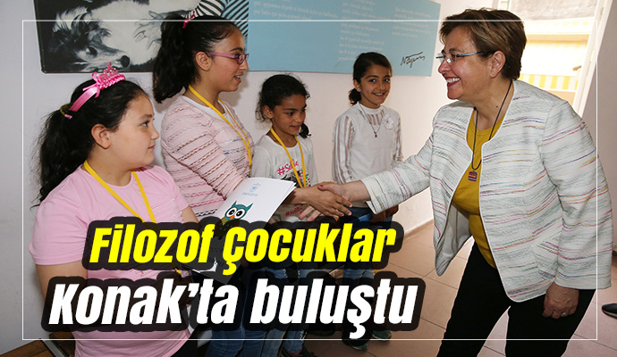 Filozof Çocuklar Konak’ta buluştu