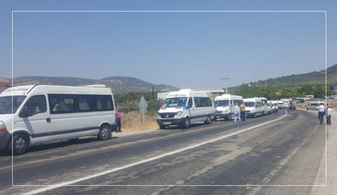 Ak Parti İzmir İl Kongresi'ne Foça'dan Yoğun Katılım