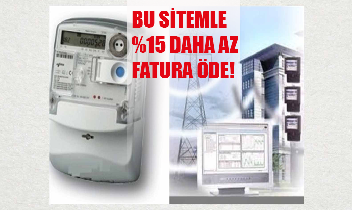 ELEKTRİK FATURASINI %15 DÜŞÜREBİLİRSİNİZ!