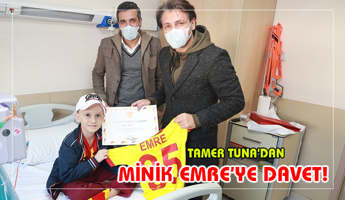 GÖZTEPE'DEN MİNİK TARAFTARINA JEST