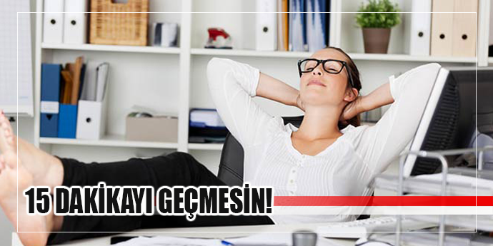 Uzmanlardan “Gündüz uykusu 15 dakikayı geçmesin” uyarısı