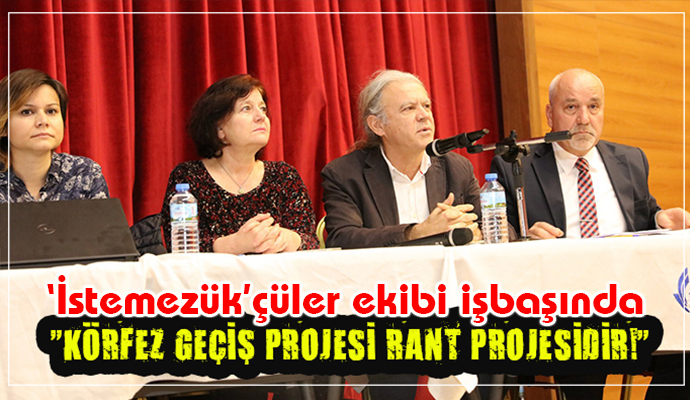 GÜZELBAHÇE'DE KÖRFEZ GEÇİŞ PROJESİ TARTIŞILDI
