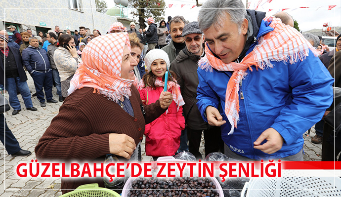 Güzelbahçe’de 1. Küçükkaya Zeytin Şenliği düzenlendi