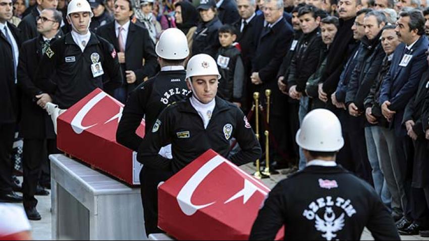 TÜRKİYE ŞEHİTLERİNİ UĞURLUYOR