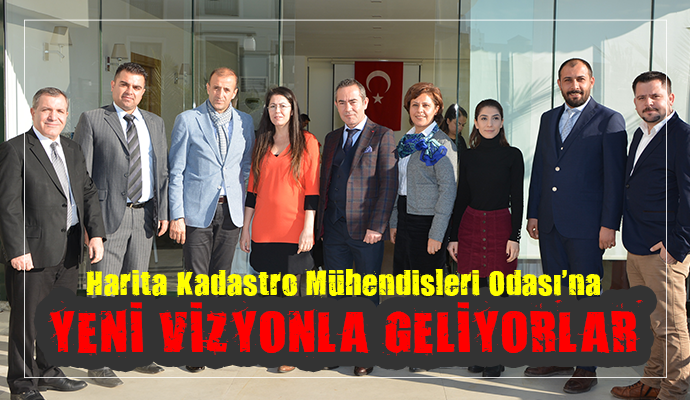 HARİTA KADASTRO MÜHENDİSLERİ ODASININ YÖNETİMİNE TALİP OLDULAR