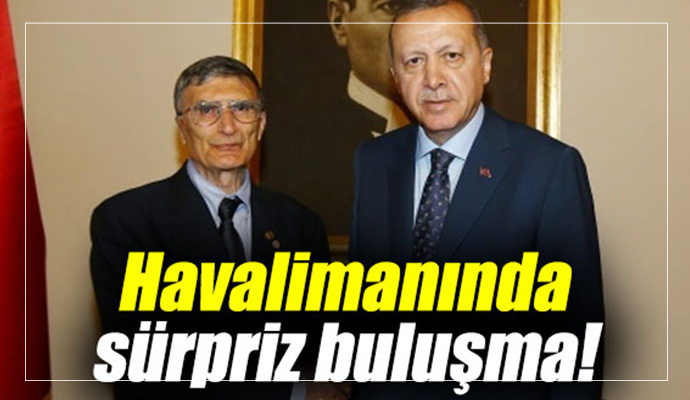 Havalimanında sürpriz buluşma!