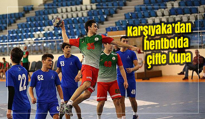 Karşıyaka’dan hentbolda çifte kupa