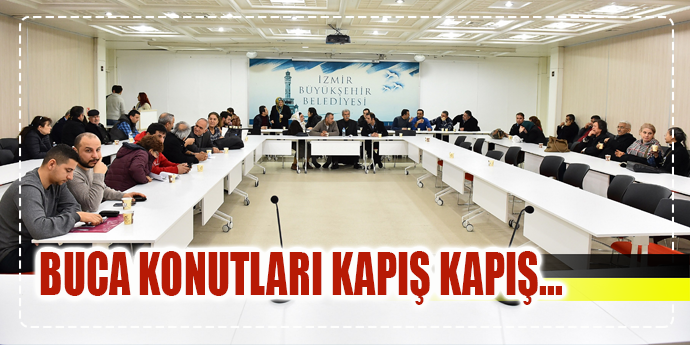 BUCA KONUTLARI KAPIŞ KAPIŞ...