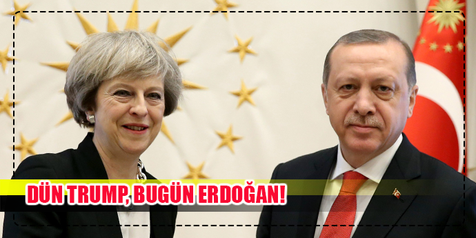 İngiltere Başbakanı Theresa May'den ilginç ziyaretler