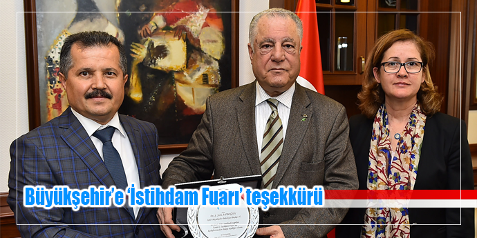 İŞKUR, Büyükşehir'e teşekküre geldi