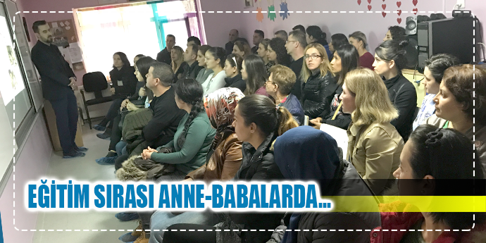 Eğitim sırası anne ve babalarda