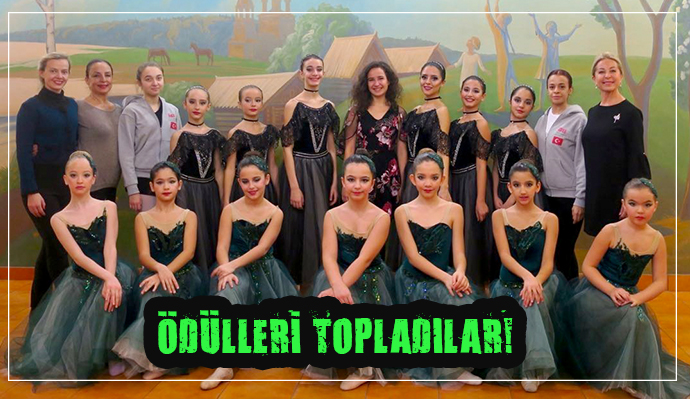 İzmirli Balerinler Ödülleri Topladı