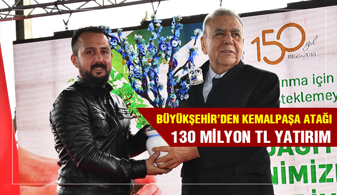 KEMALPAŞA'YA 3.5 MİLYON FİDAN!