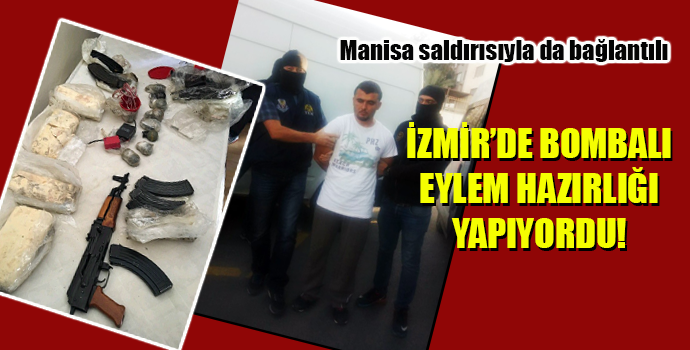 İzmir’de yakalanan bombacı, Manisa’daki saldırıyla bağlantılı çıktı
