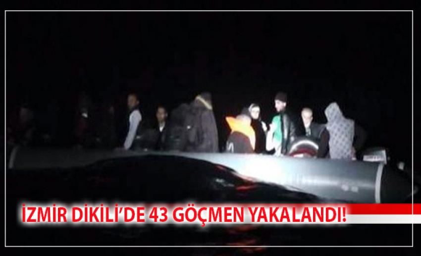 İzmir’de göçmen kaçakçılığı: 43 kişi yakalandı