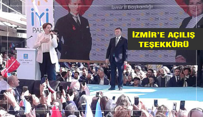 ULUPINAR'DAN İZMİR'E TEŞEKKÜR