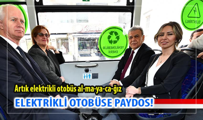 ELEKTRİKLİ OTOBÜSE PAYDOS