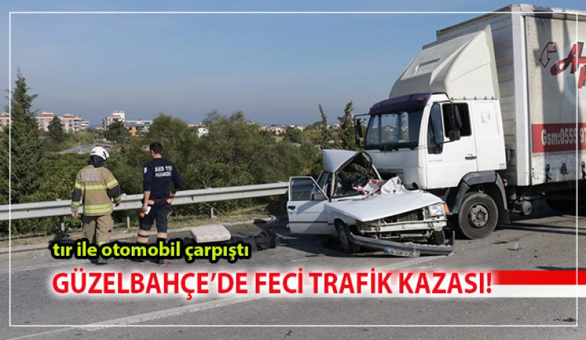 İZMİR'DE TRAFİK KAZASI: 1 ÖLÜ