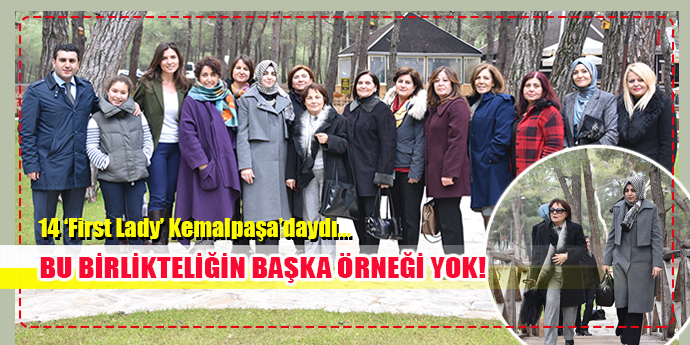 14 BAŞKAN EŞİ KEMALPAŞA'DA BULUŞTU
