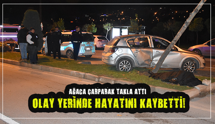 İZMİR'DE FECİ KAZA: 1 ÖLÜ