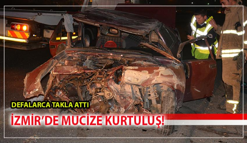 KONTROLDEN ÇIKIP BARİYERLERE ÇARPTI: 1 YARALI