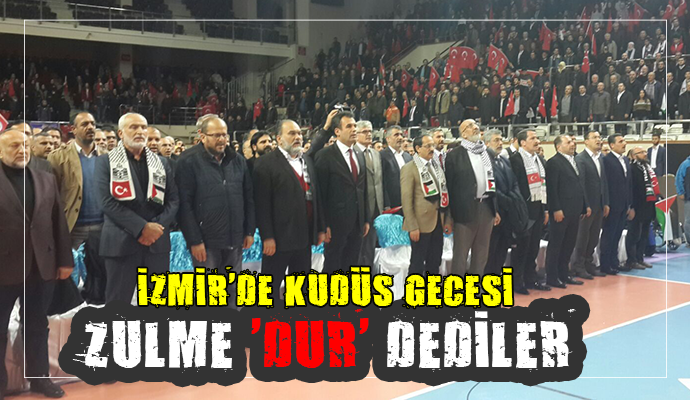 FİLİSTİN’E İZMİR’DEN DESTEK
