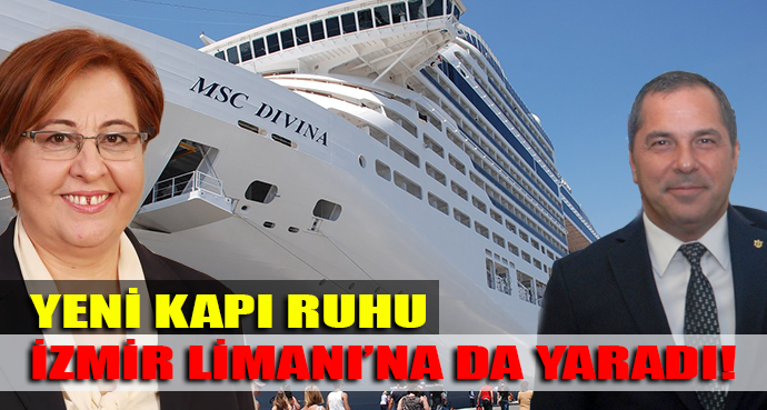'YENİKAPI RUHU' İZMİR LİMANI'NDA DA KENDİNİ GÖSTERDİ!
