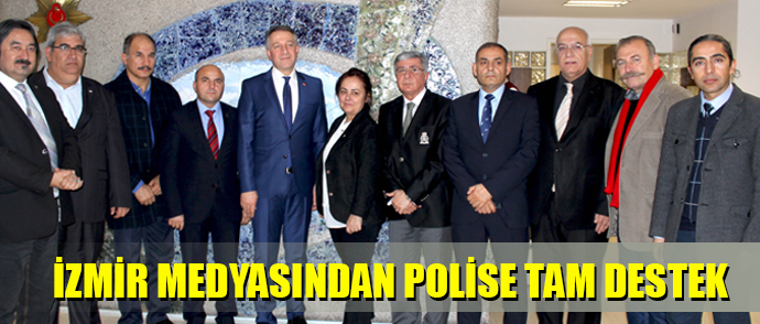 İZMİR MEDYA PLATFORMU AŞKIN'I ZİYARET ETTİ